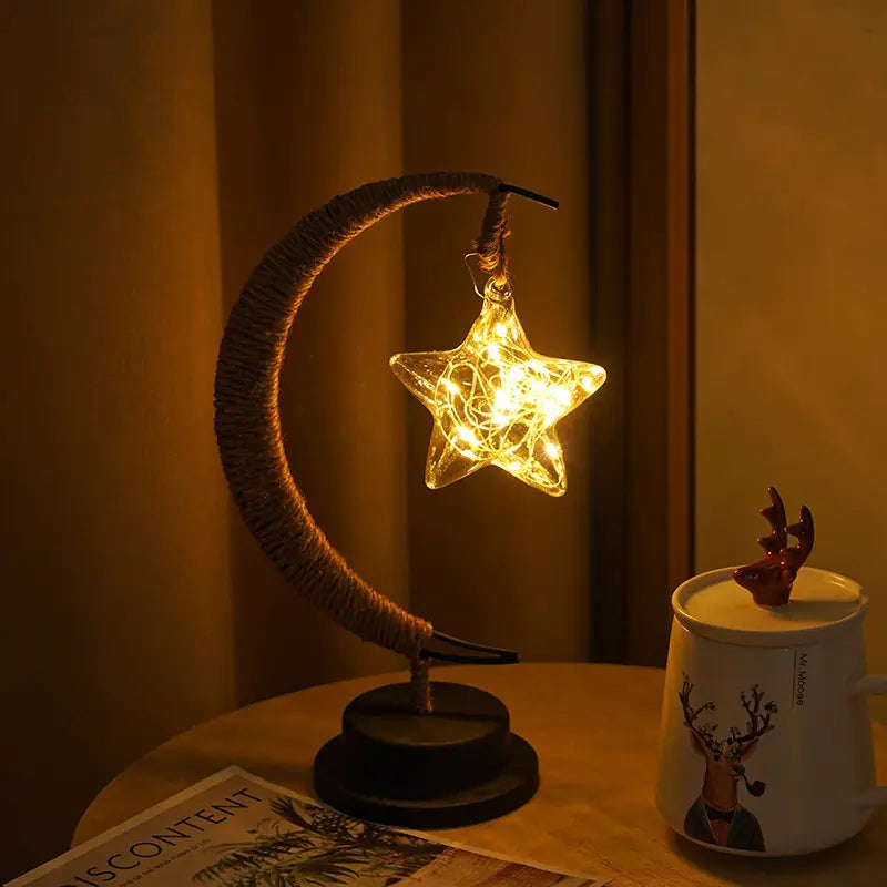 LED Star Moon Table Lamp