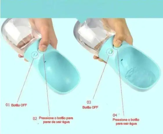 Nešiojamas naminių gyvūnėlių geriamojo vandens fontanas